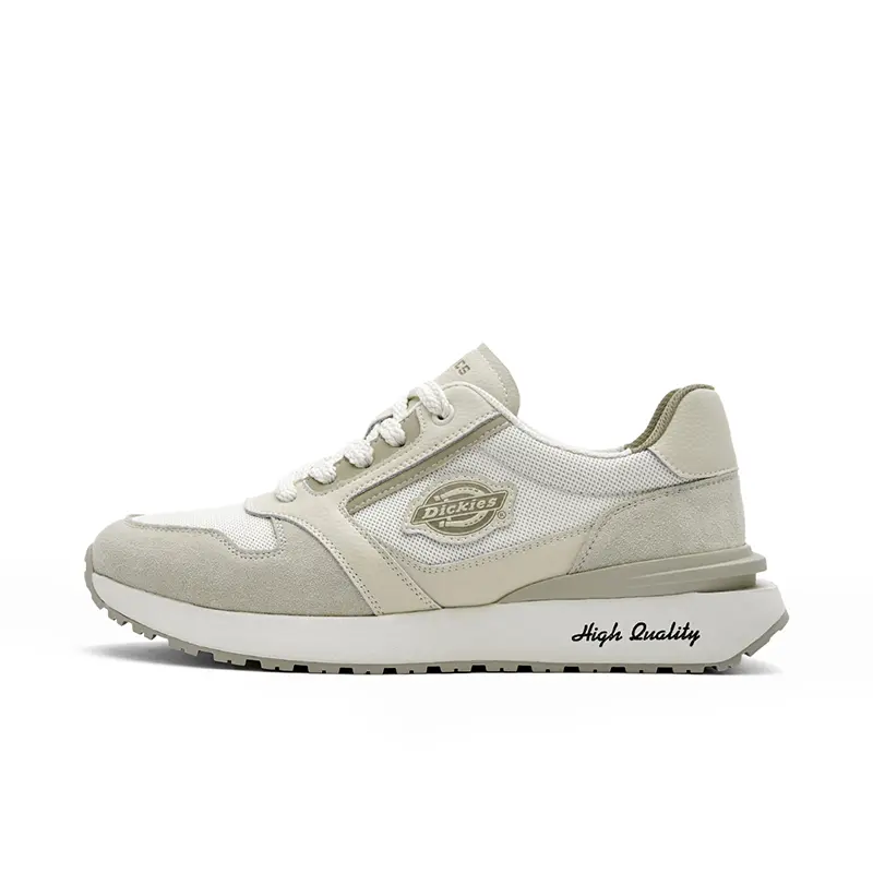 Dickies Breathable Low Top Casual Shoes Men's Gray White