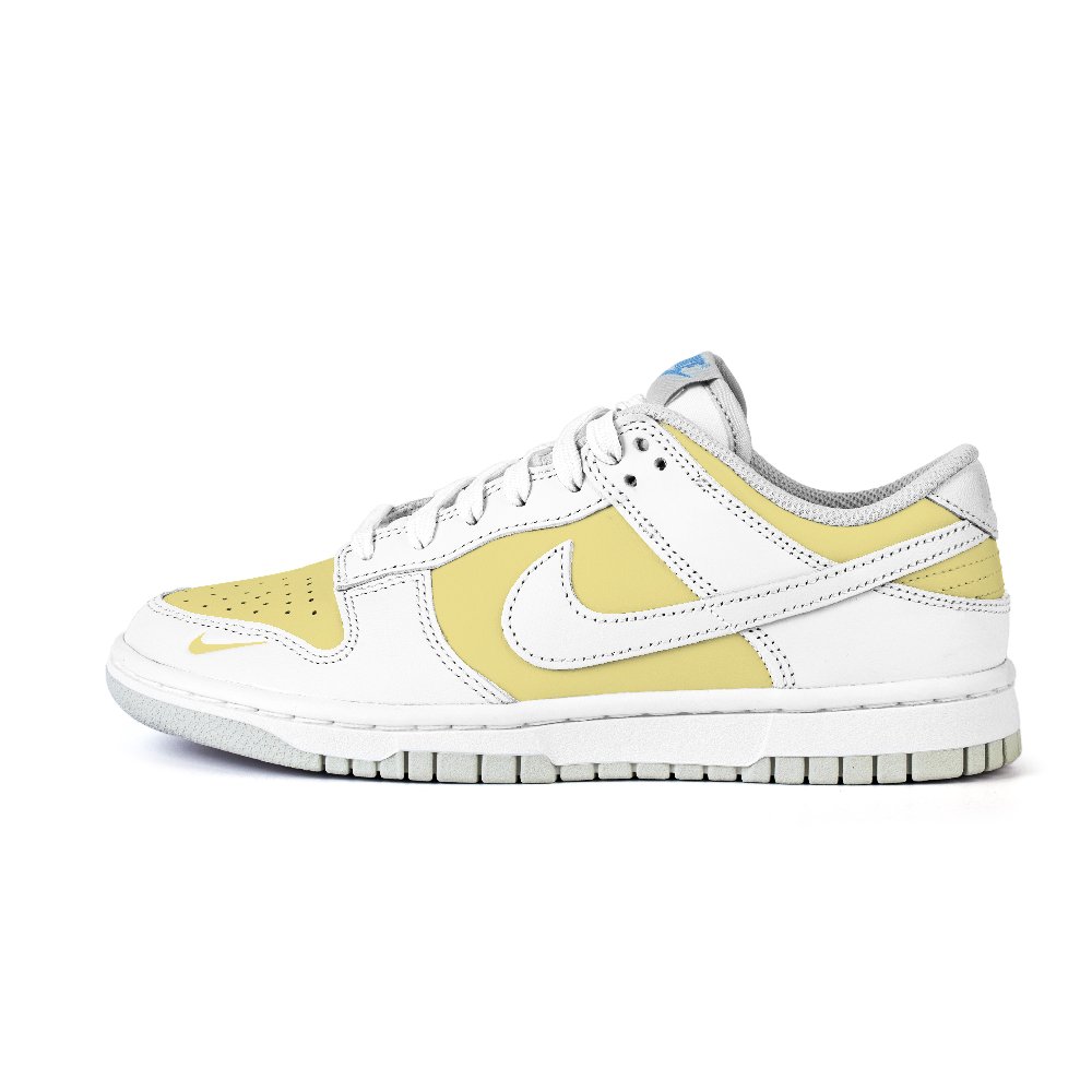 Nike Dunk Anti Slip Wear Resistant Low Top Skateboard Shoes Women's Yellow
