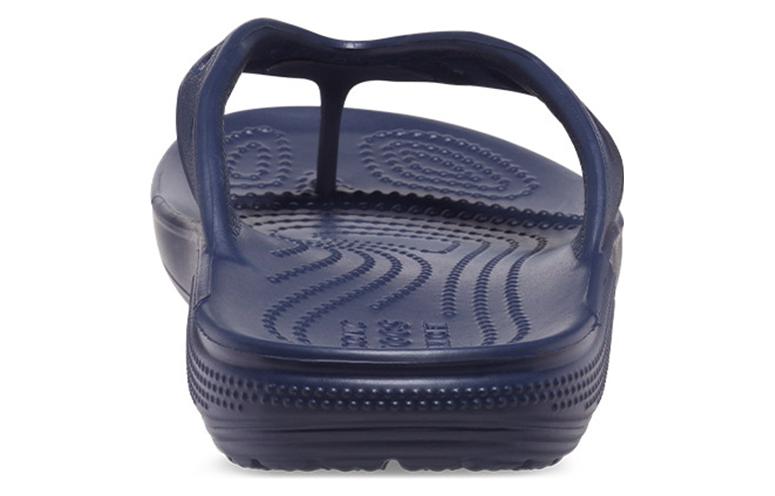 Crocs Classic Crocs Flip Casual Flip Flops Unisex Navy Blue купить в интернет-магазине Yoocart с быстрой доставкой по России.