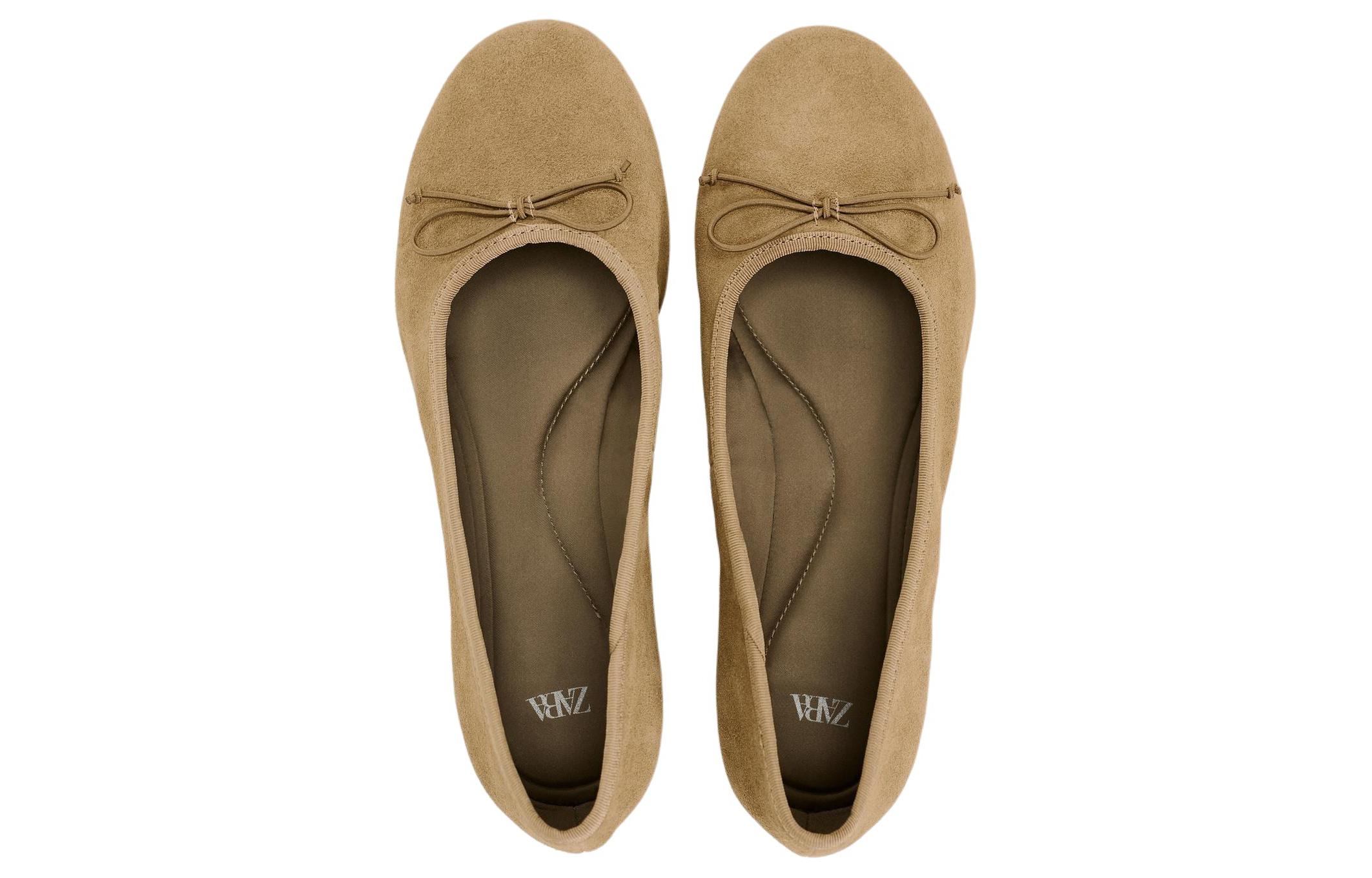 ZARA Trf Casual Shoes 1cm Women's Brown купить в интернет-магазине Yoocart с быстрой доставкой по России.