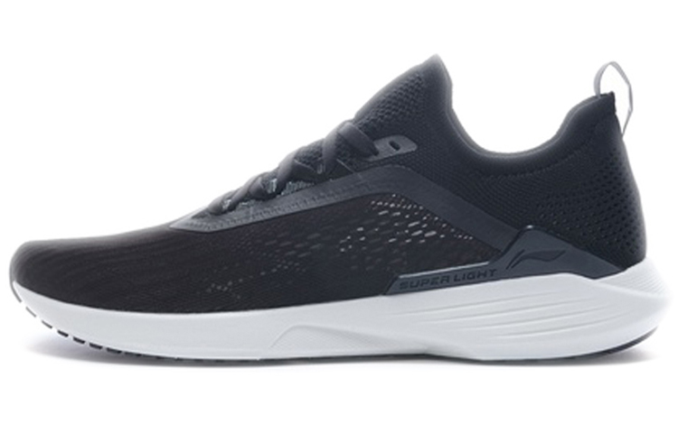 LiNing Super Light 17 Slip Resistant, Abrasion Resistant, Lightweight Low Top Running Shoes Men's Standard Black