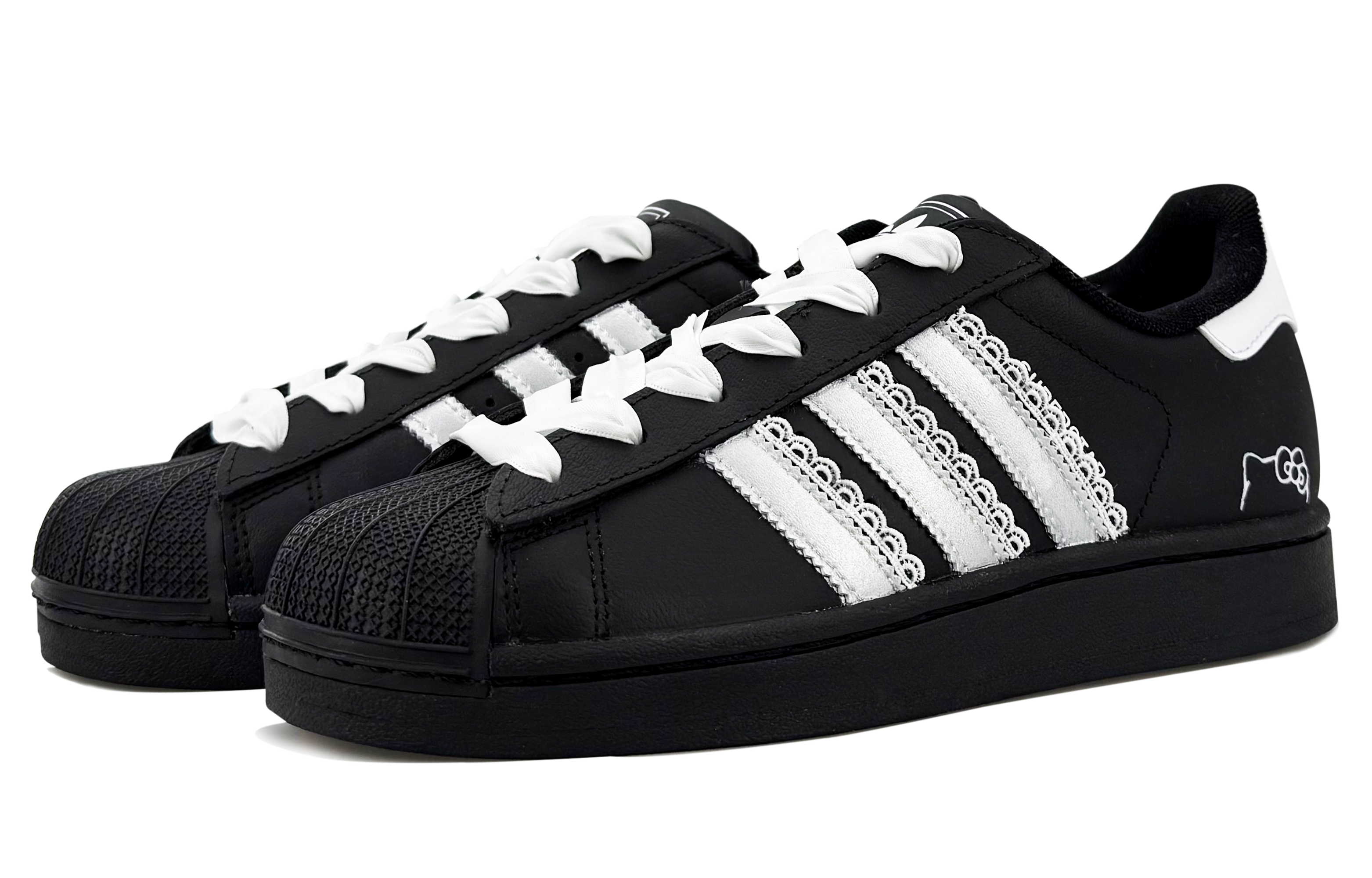 Adidas Originals Superstar 2 Abrasion Resistant Low top Skateboard Shoes Women's Black купить в интернет-магазине Yoocart с быстрой доставкой по России.