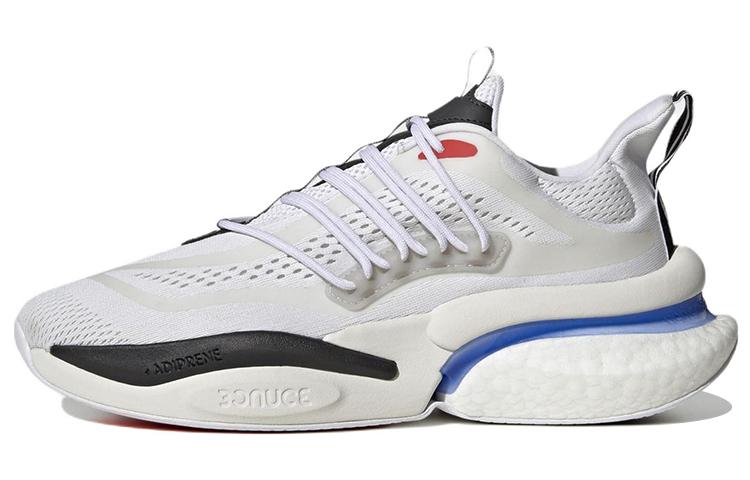 Adidas AlphaBoost V1 White Black Blue Fusion