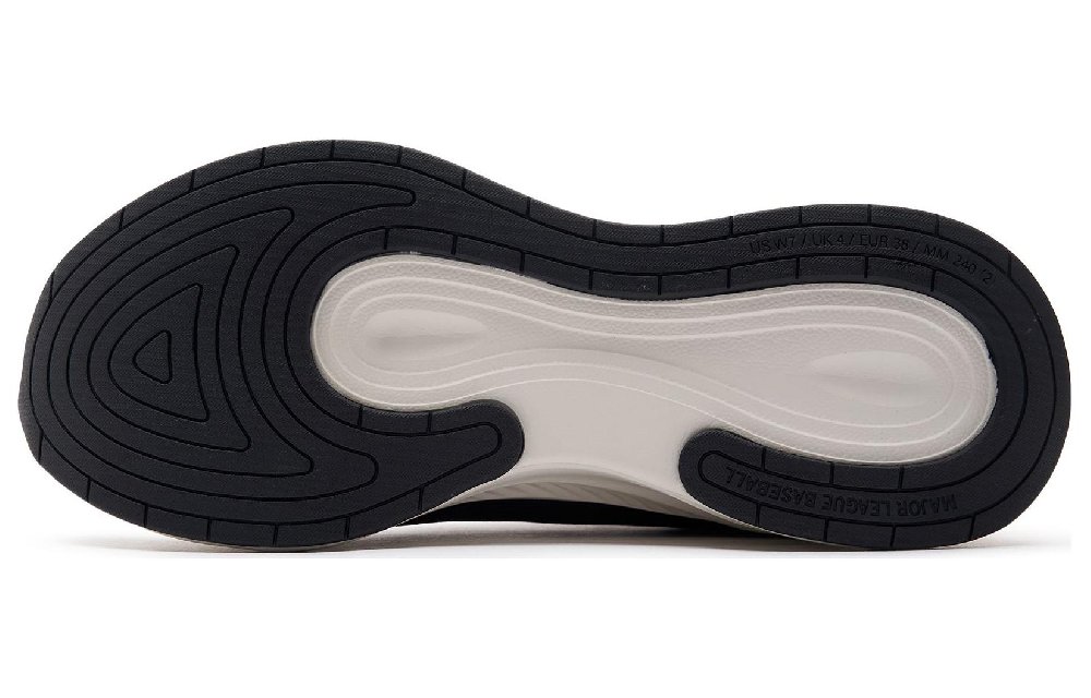 MLB Chunky Runner Ath-flow Cushioning Wear-Resistant Low-Top Running Shoes Unisex Black