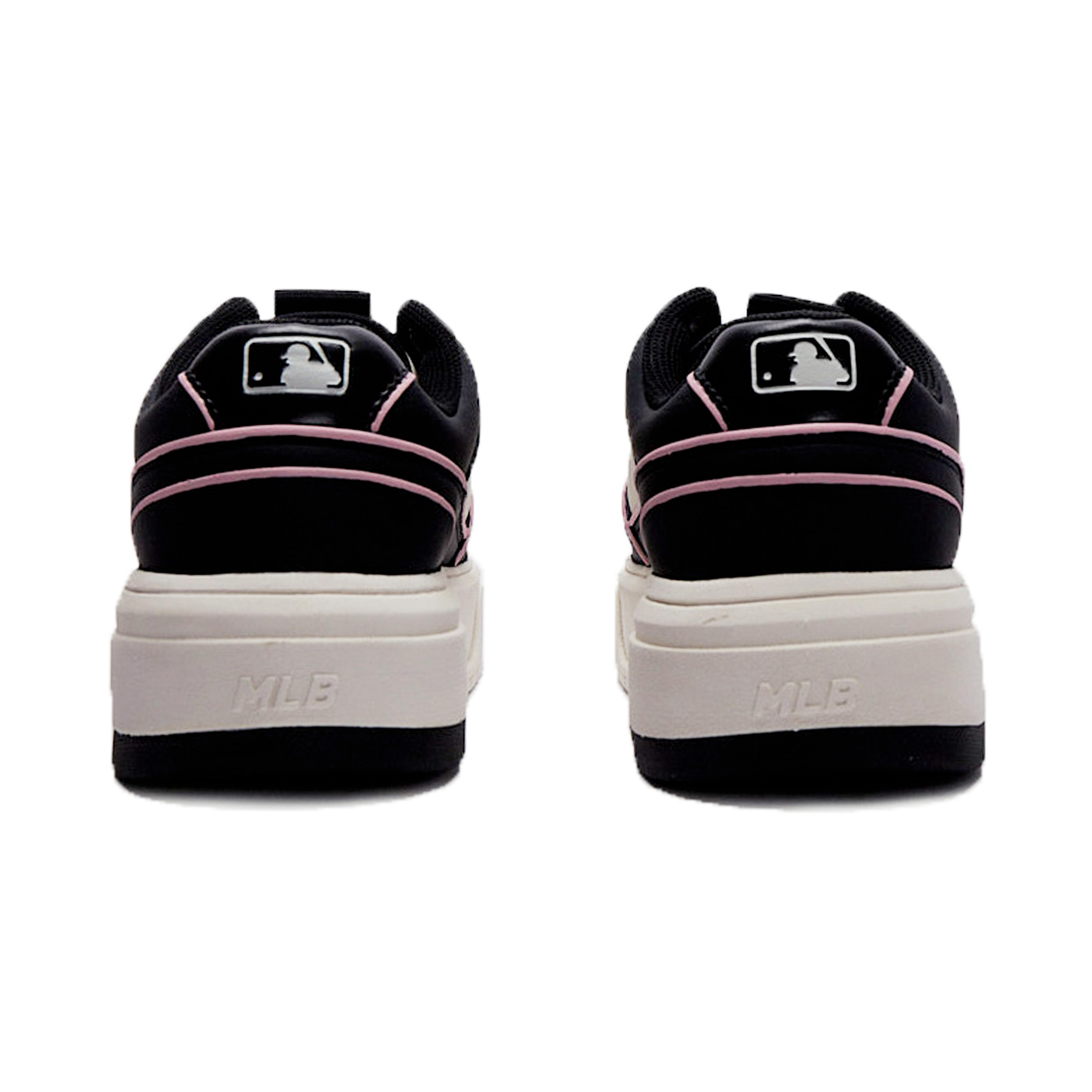 MLB Chunky Liner Bubble Jellyfish, Sweetheart Sniper Slip Resistant Low Top Skateboard Shoes Unisex Black Pink White