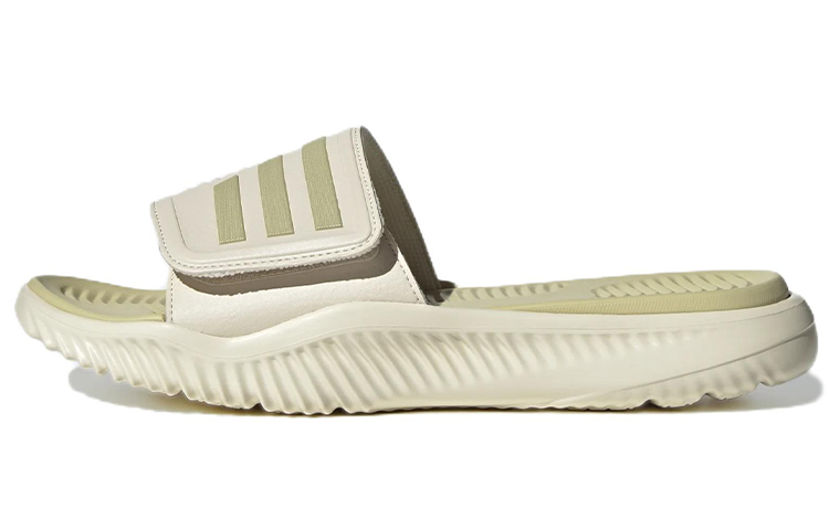 Adidas Alphabounce Slide 'Wonder White Sandy Beige Metallic'