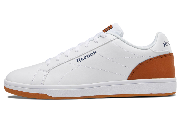 Reebok Royal Complete Clean Low-Top Skateboard Shoes Men's White Brown