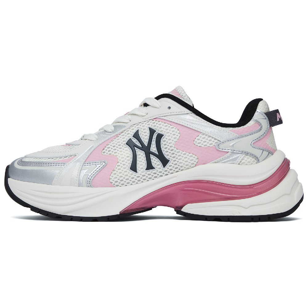 MLB Curve Runner Breathable Support Low Top Running Shoes Unisex Pink