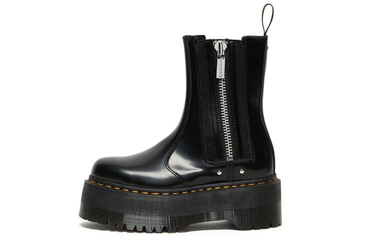 Dr. Martens 2976 Max Leather Platform Chelsea Boots 'Black' Women's
