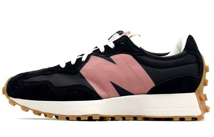 New Balance 327 Black Pink Gum Women's