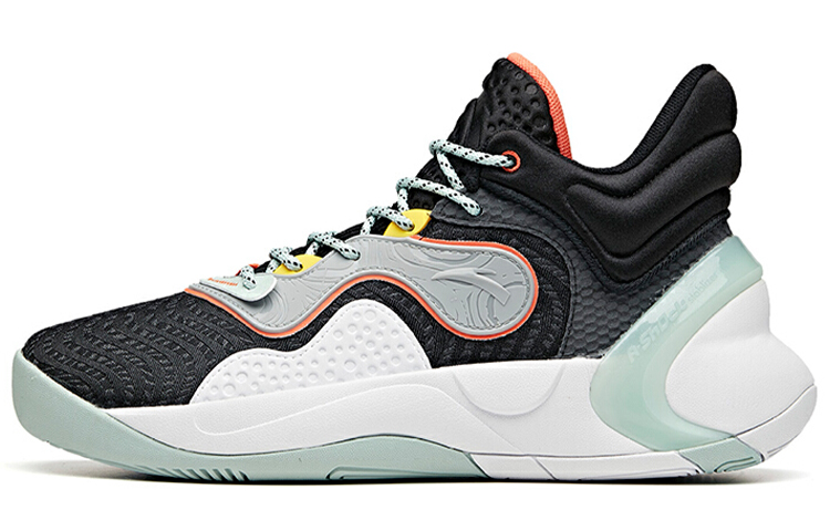 ANTA Speedy Decision Basketball Shoes Men's Low top Black/Gray/Blue