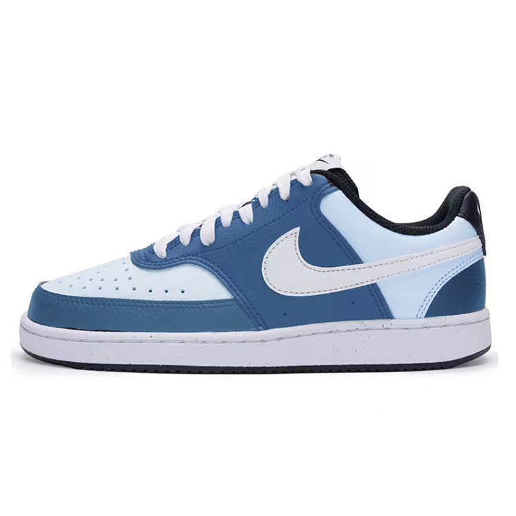 Nike Court Vision Low Anti-Slip Wear-Resistant Low-Top Skateboard Shoes Unisex Blue
