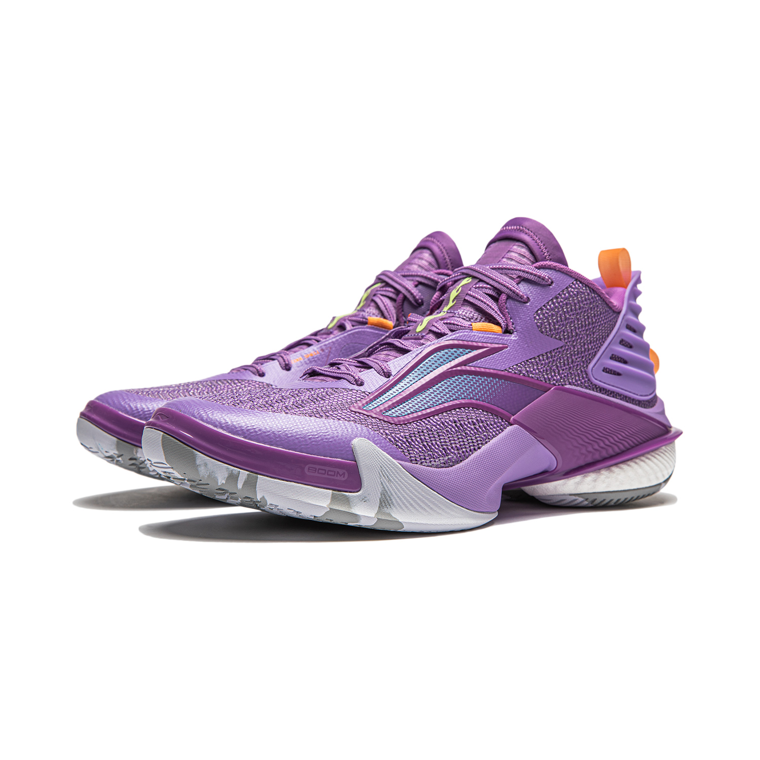 LINING Power 10 Basketball Shoes Men's Mid top Rosemary Purple купить в интернет-магазине Yoocart с быстрой доставкой по России.
