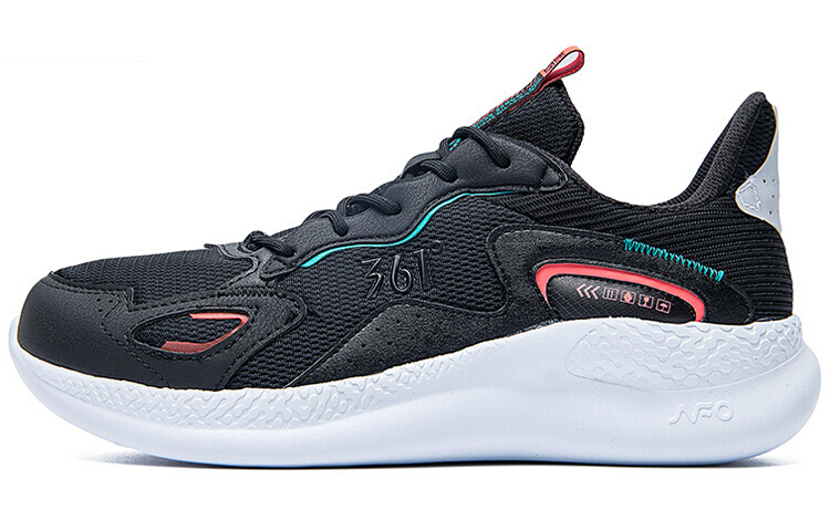 361° NFO Casual Shoes Women's Low-Top Black Green
