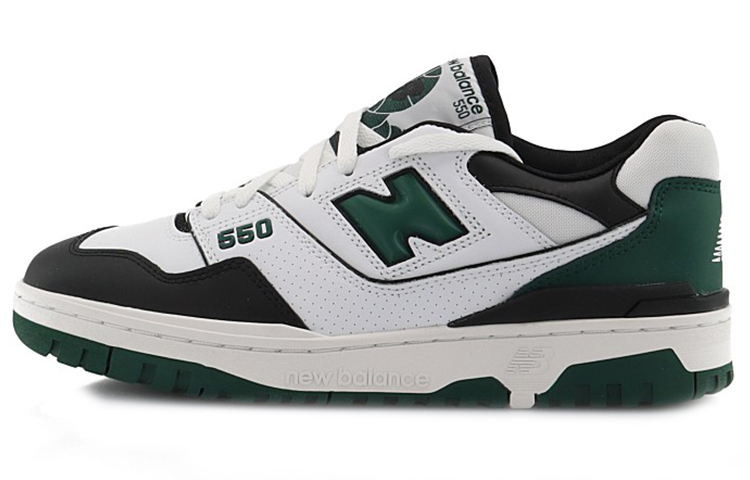 New Balance 550 White Green Black