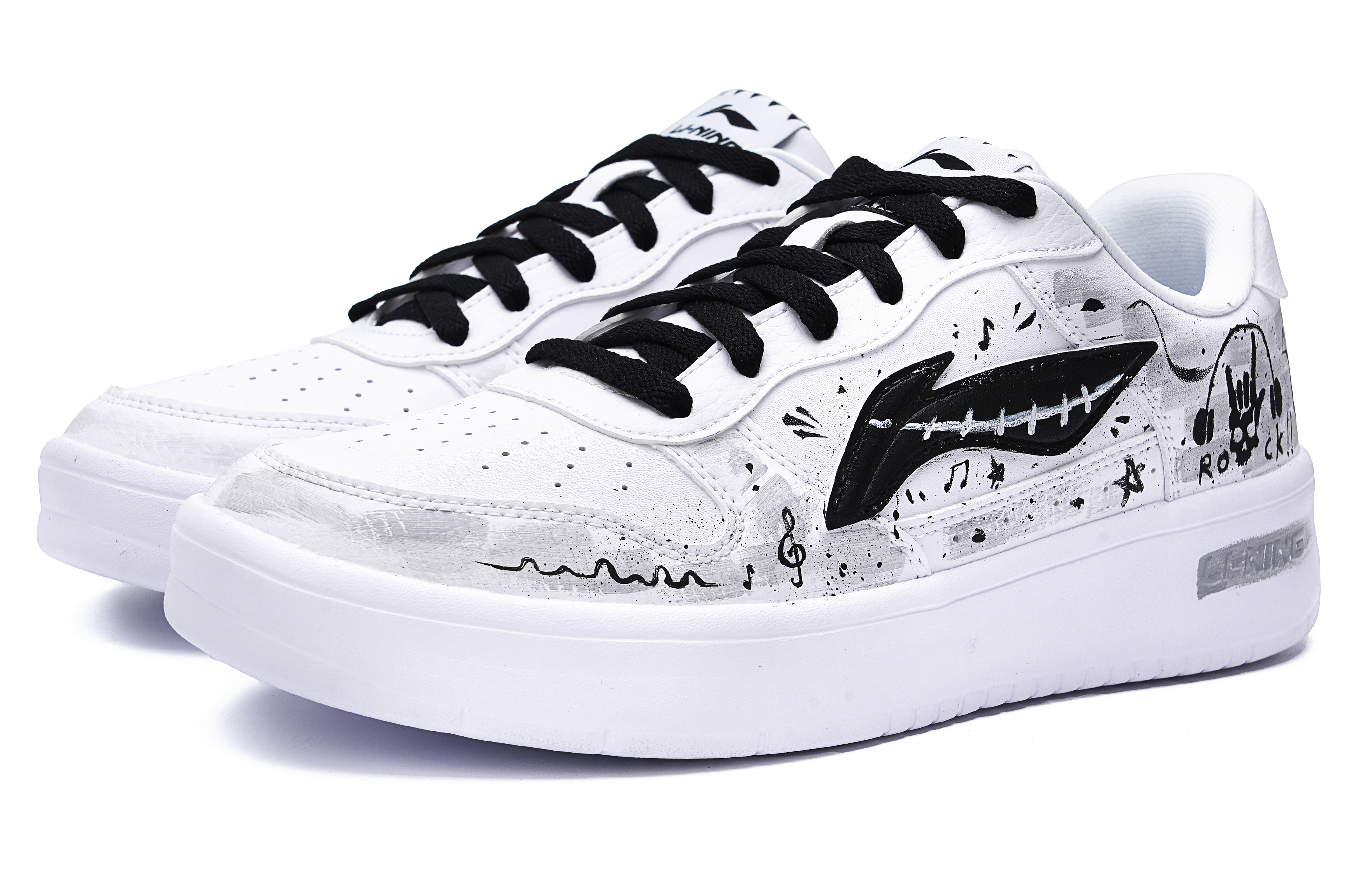 LiNing Pontoon Boats Waterproof And Wear resistant Low Top Skateboard Shoes Men's Black купить в интернет-магазине Yoocart с быстрой доставкой по России.