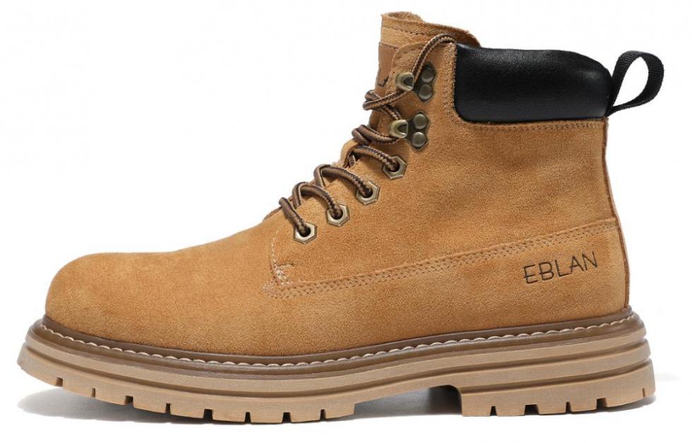 EBLAN Martin Boots Unisex Yellow