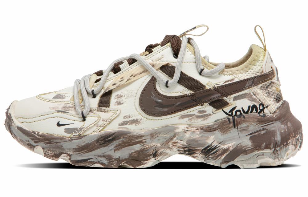 Nike TC 7900 Wasteland Style Savage Anti-Slip Wear-Resistant Low-Top Casual Shoes Women's Brown Yellow