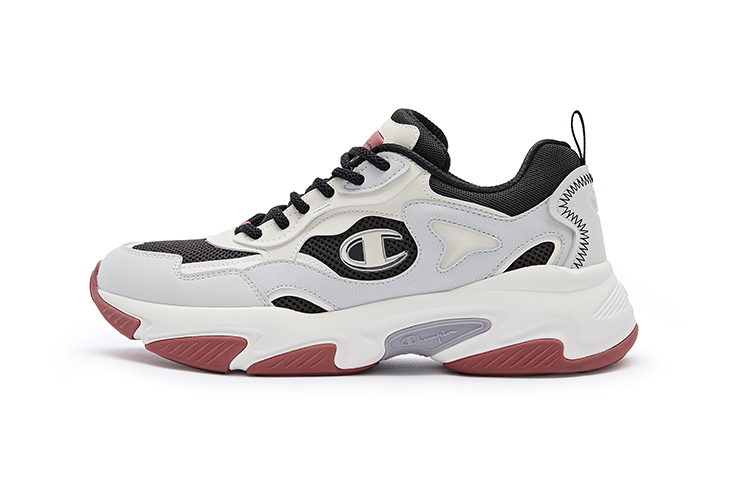 Champion Low Top Chunky Sneakers Men's Cream White/alloy Ash