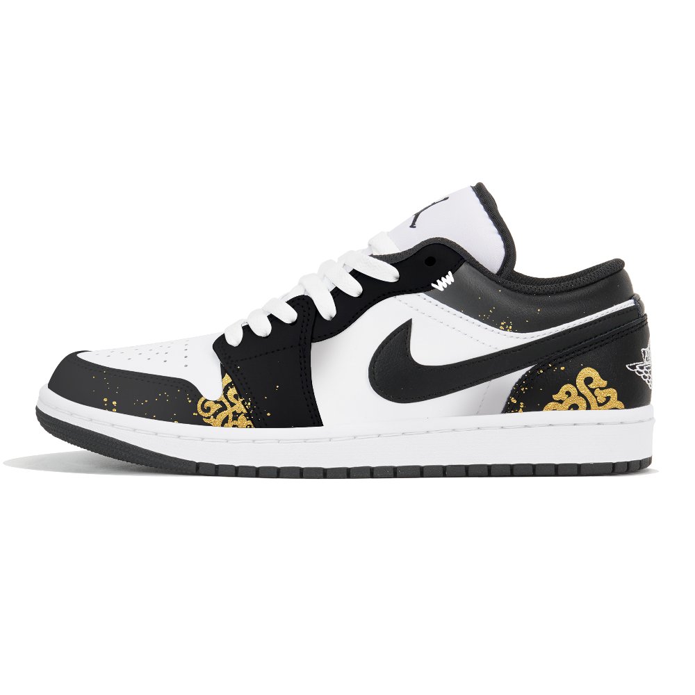 Jordan Air Jordan 1 Vintage Basketball Shoes Men Low Top White