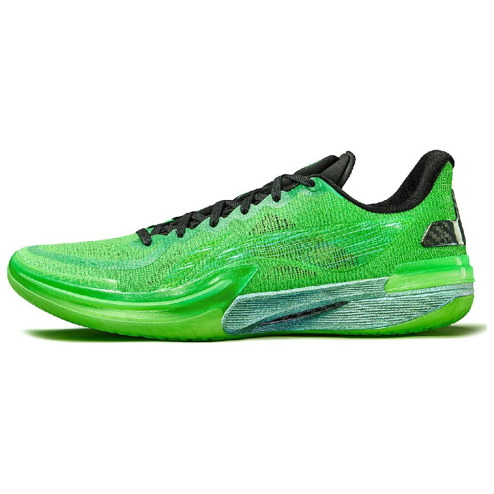 LINING Gamma Basketball Shoes Men's Low top Green