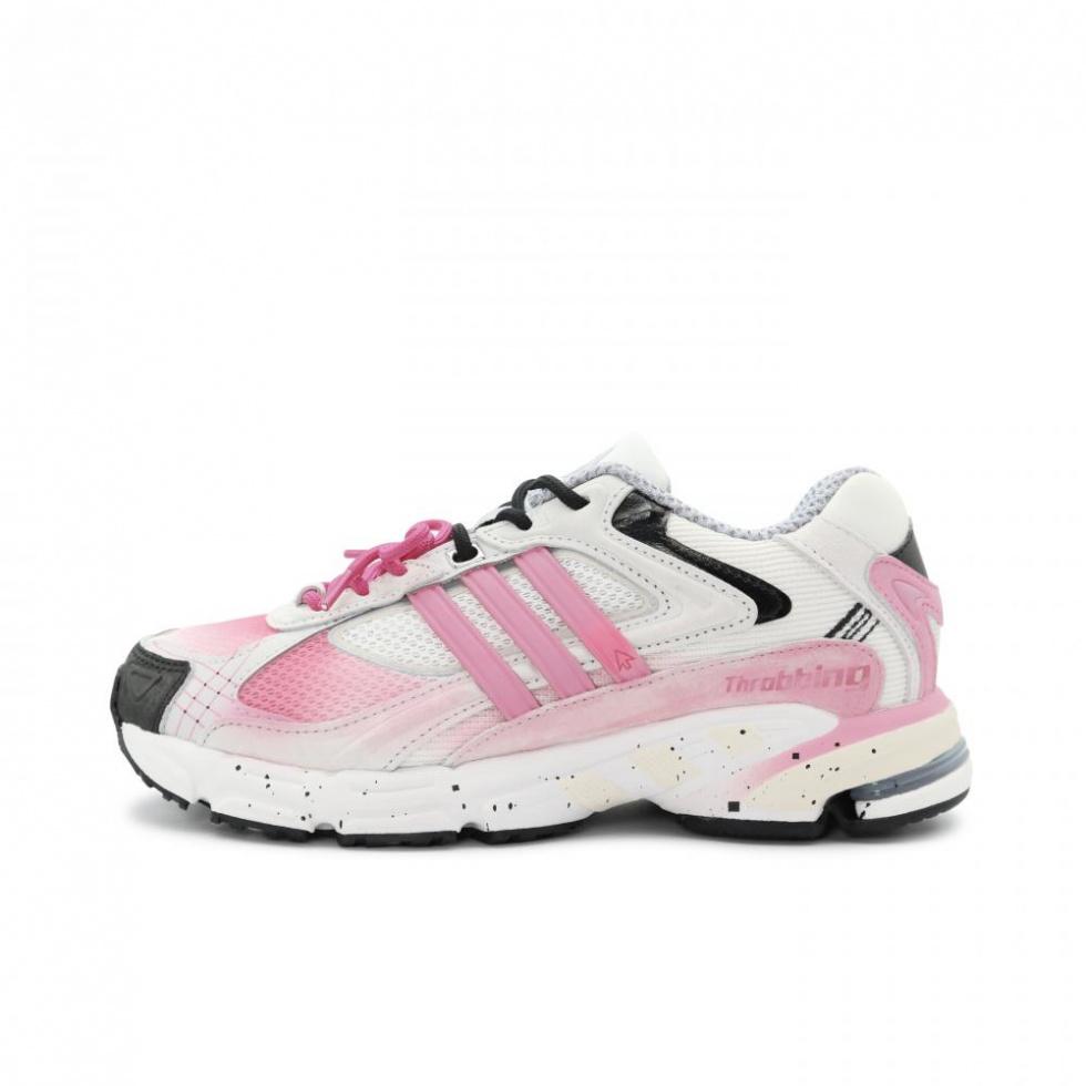 Adidas Originals Response Anti-Slip Wear-Resistant Low-Top Running Shoes Unisex Gray Pink