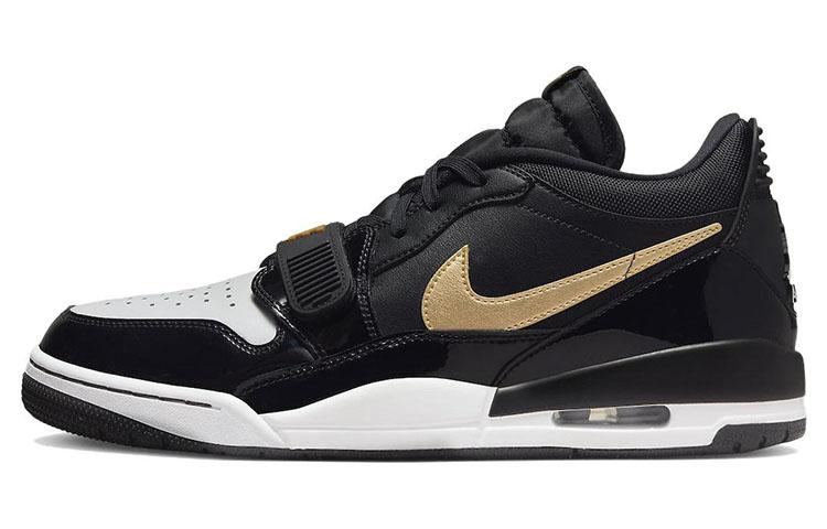 Jordan Legacy 312 Low Black Metallic Gold