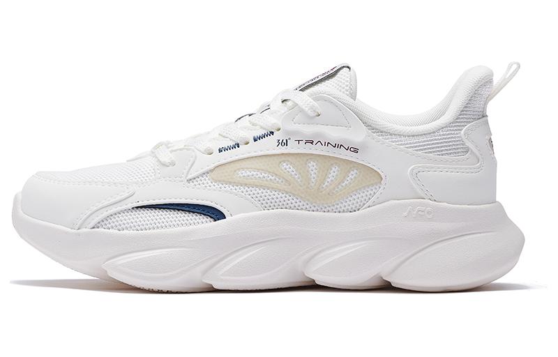361° Shock Absorbers Slip Resistant Low top Running Shoes Women's Feather White