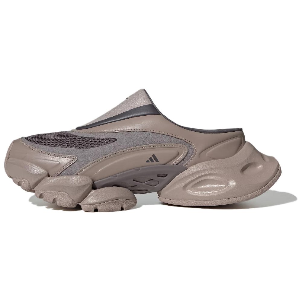 Adidas XLG Runner Mule Abrasion Resistant Low Top Casual Shoes Unisex Gray Brown