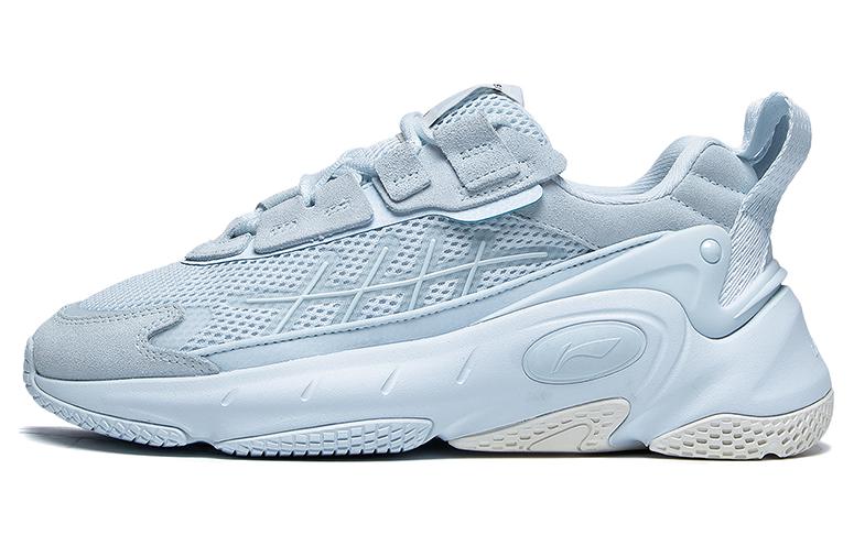 LiNing Nebula 2K Anti Slip Wear Resistant Low Top Sports Casual Shoes Women's Clear Sky Blue