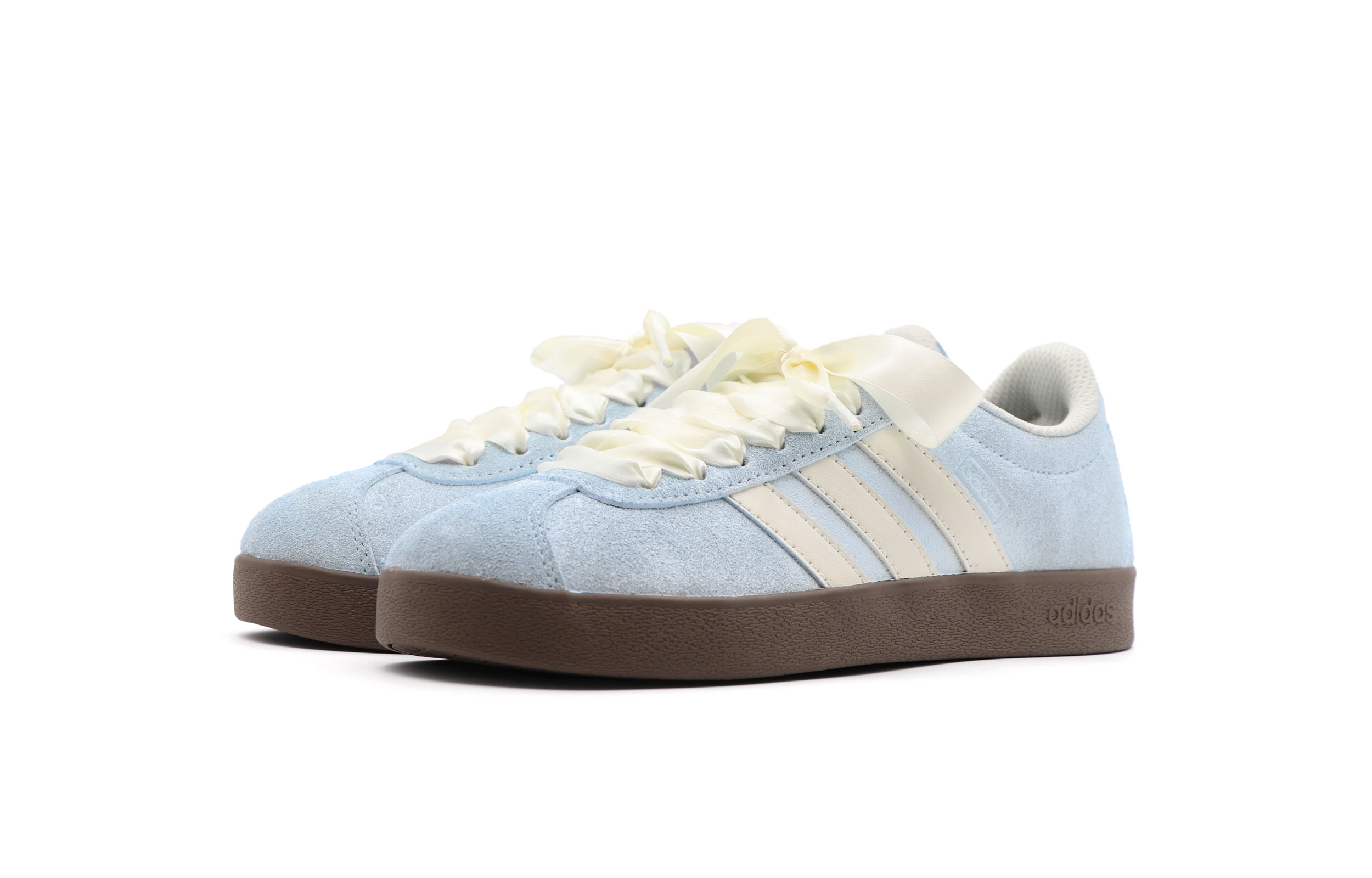 Adidas Neo VL Court 2.0 Anti-Slip Wear-Resistant Low-Top Skateboard Shoes Unisex Beige Blue купить в интернет-магазине Yoocart с быстрой доставкой по России.