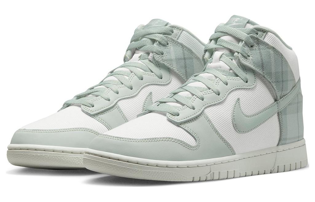 Nike Dunk High Se Tartan Plaid White Light Green купить в интернет-магазине Yoocart с быстрой доставкой по России.