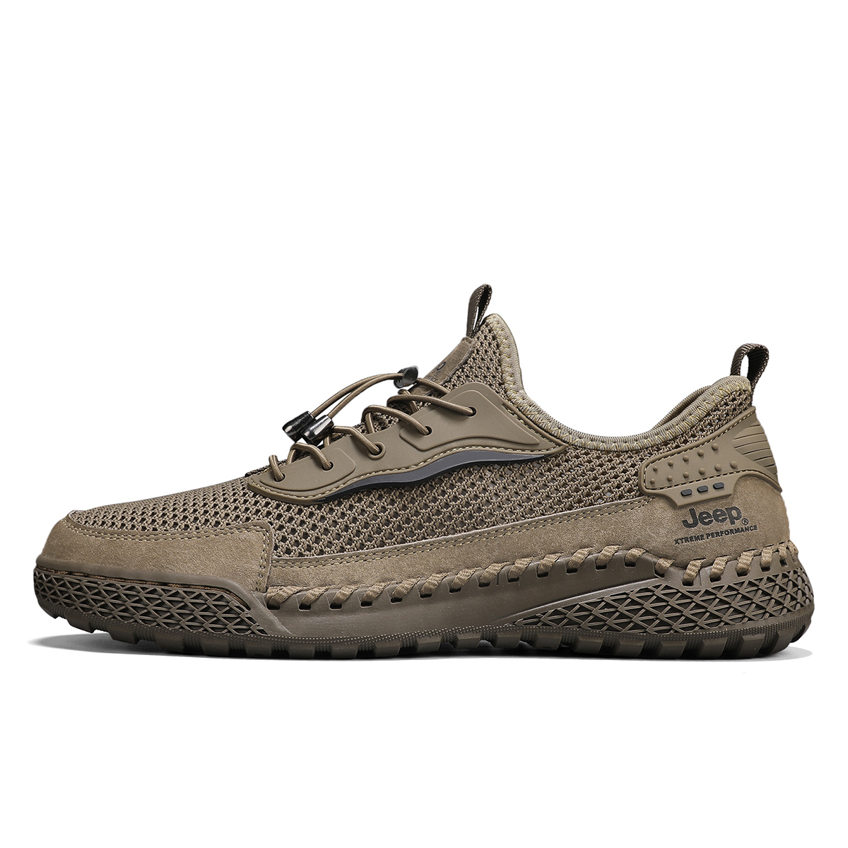 Jeep Low top Outdoor Shoes Men's Khaki