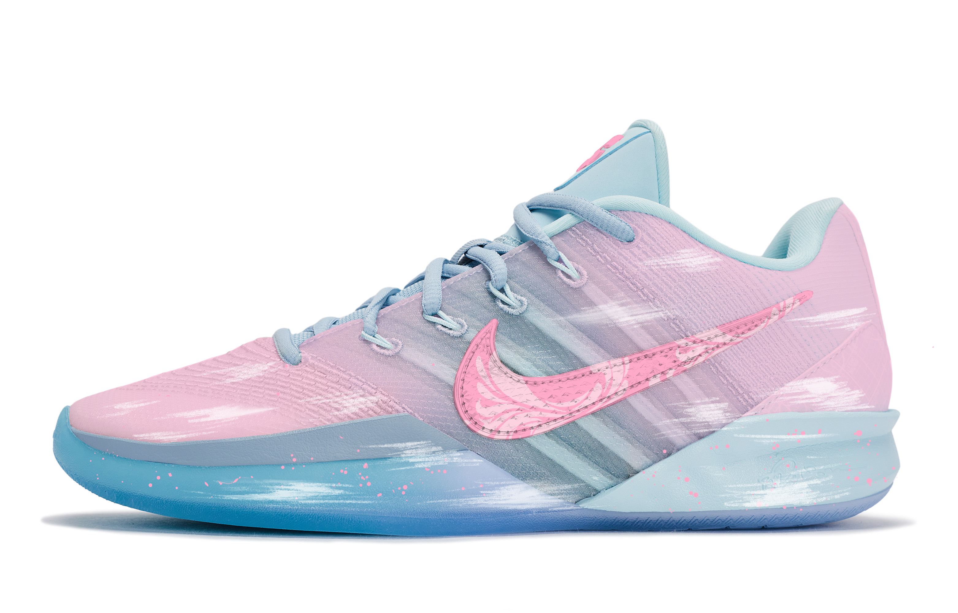 Nike Sabrina 3 811 Manufacturing, Pink Ocean, Special Shoe Box Abrasion Resistant Low top Basketball Shoes Unisex купить в интернет-магазине Yoocart с быстрой доставкой по России.
