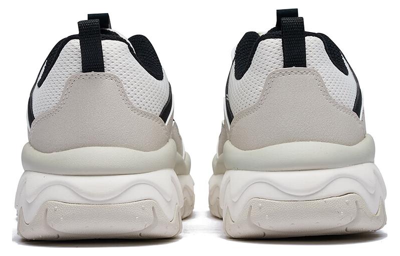 361° Cushioning, Abrasion Resistant, Slip Resistant Low Top Sports Casual Shoes Women's White Black