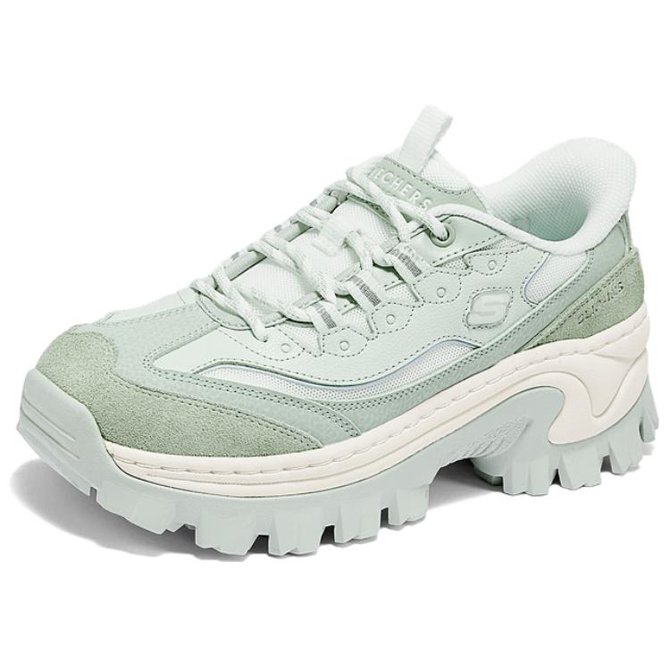 Skechers Abrasion Resistant Low Top Casual Shoes Women's Green купить в интернет-магазине Yoocart с быстрой доставкой по России.