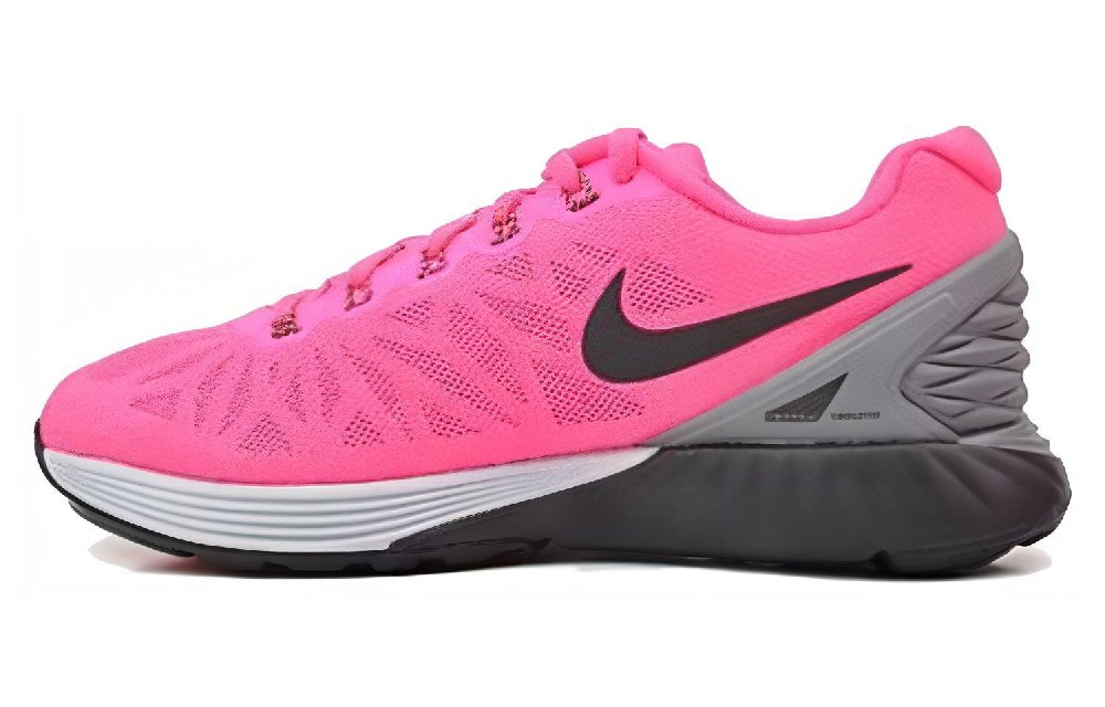 Nike Lunarglide 6 Running Shoes Women's Low-Top Pink