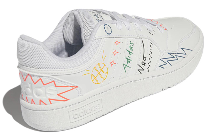 Adidas Neo Hoops 3.0 Doodle 'White'