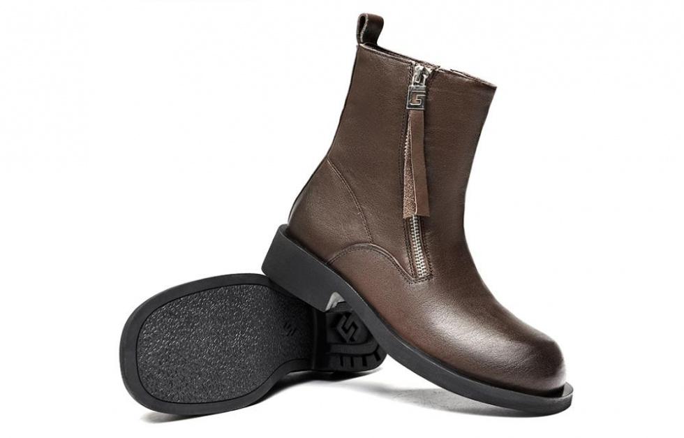 EBLAN Ankle Boots Women's Brown купить в интернет-магазине Yoocart с быстрой доставкой по России.