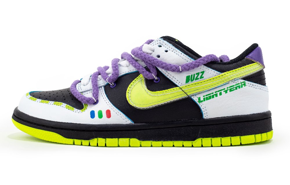 Nike Dunk Skateboard Shoes Women's Low-Top Green
