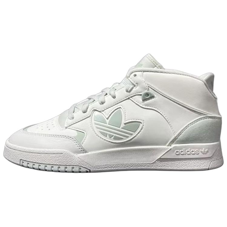 Adidas Originals Drop Step SE W Abrasion Resistant High Top Skateboard Shoes Women's White