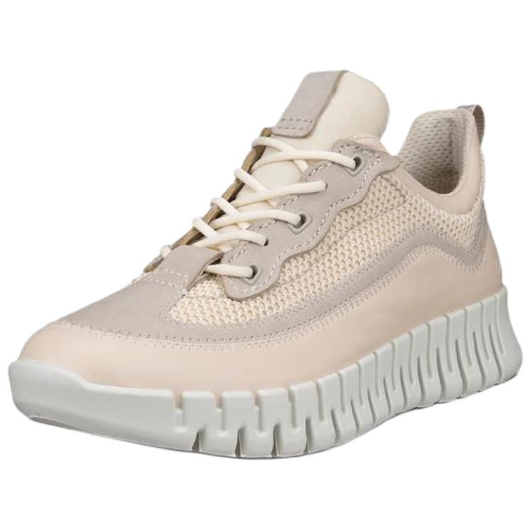 Ecco GRUUV Low Top Casual Shoes Women's Beige купить в интернет-магазине Yoocart с быстрой доставкой по России.