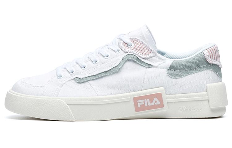 FILA FUSION Canvas Skate Shoes 'White' Women's