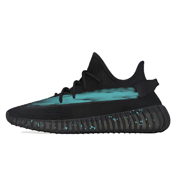 Adidas Originals Yeezy Boost 350 V2 Casual Shoes Unisex Low-Top Black/Blue