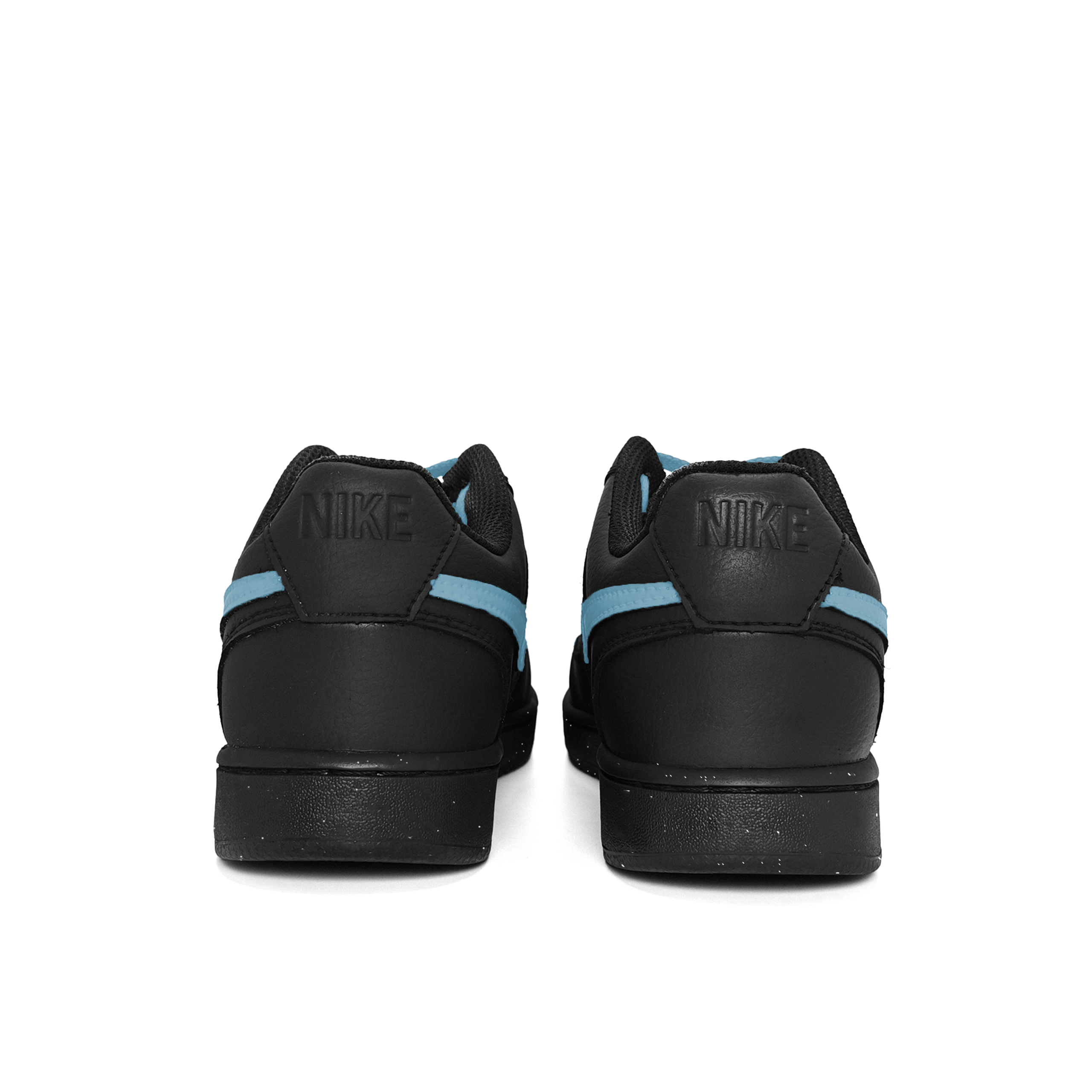 Nike Court Vision Anti-Slip And Wear-Resistant Lightweight Low-Top Skateboard Shoes Unisex Black Blue купить в интернет-магазине Yoocart с быстрой доставкой по России.