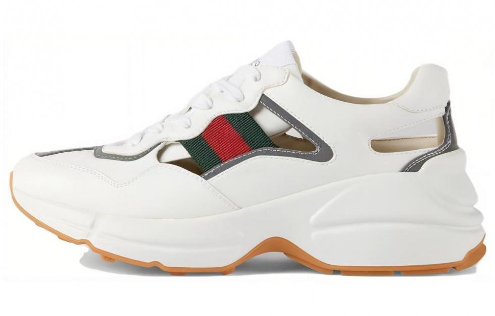 GUCCI Rython Cut Out White Women's