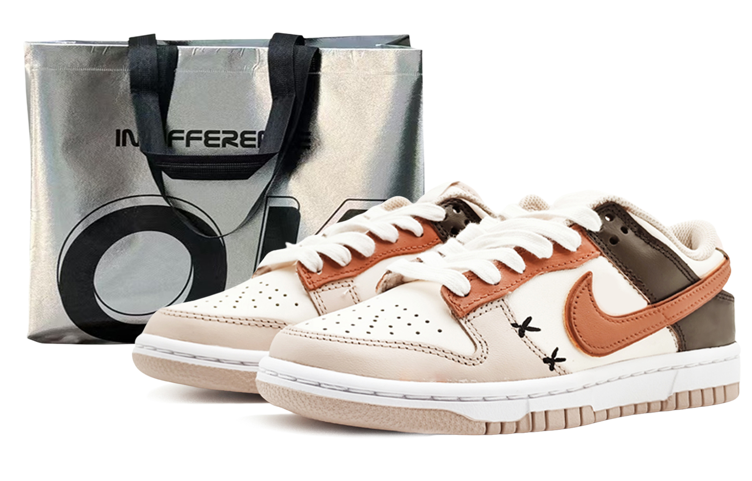 Nike Dunk 'Light Tan' SIN3A Maillard Style Low top Skateboard Shoes Women's