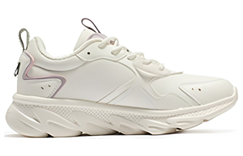 361° Cushioning, Slip Resistant, Abrasion Resistant, Waterproof, Lightweight Low Top Running Shoes Women's White Purple
