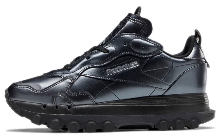Reebok Classic Leather Cardi B Dark Silver Women's