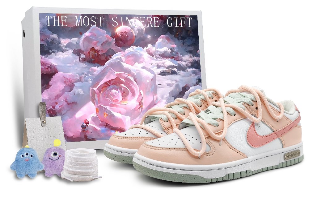 Nike Dunk Next Nature Low-Top Skateboard Shoes Women's Soft Pink